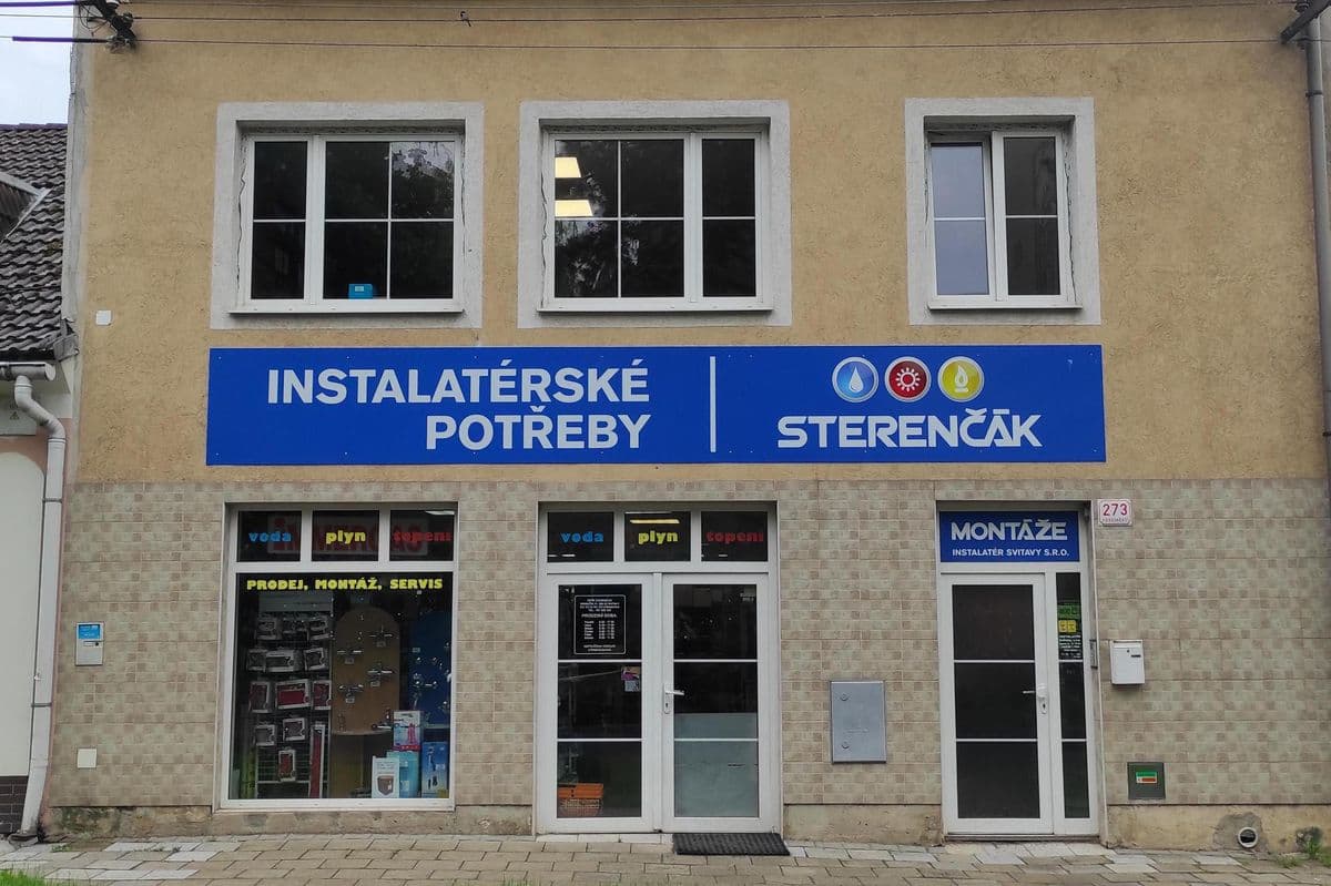 Provozovna Instalatér Svitavy - Sterenčák
